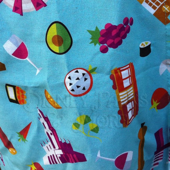 Disney Parks Food & Wine Apron Chef Mickey Mouse DCA Icons California Adventure - Picture 5 of 7